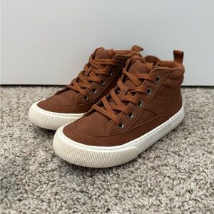 Cat & Jack Brown High-Top Sneakers
